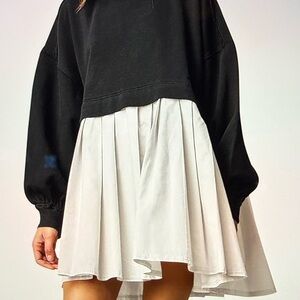 Pleated White Mini Skirt - Lightweight Flowy Women's Skirt